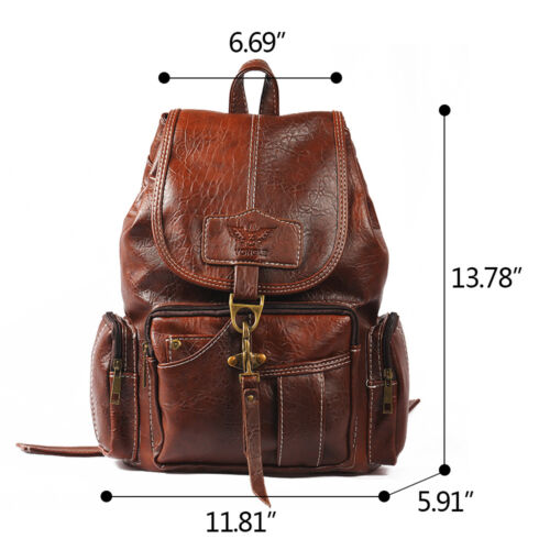 Luxe Women's Premium Leather Backpack