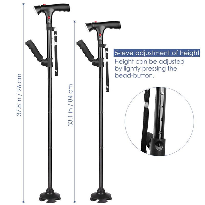 StabilityPro - Folding LED Cane