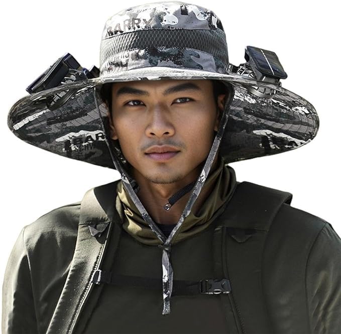 CoolBreeze - Solar Fan Hat