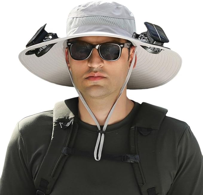 CoolBreeze - Solar Fan Hat