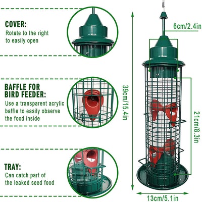 FeatherGuard - Squirrel-Proof Bird Feeder