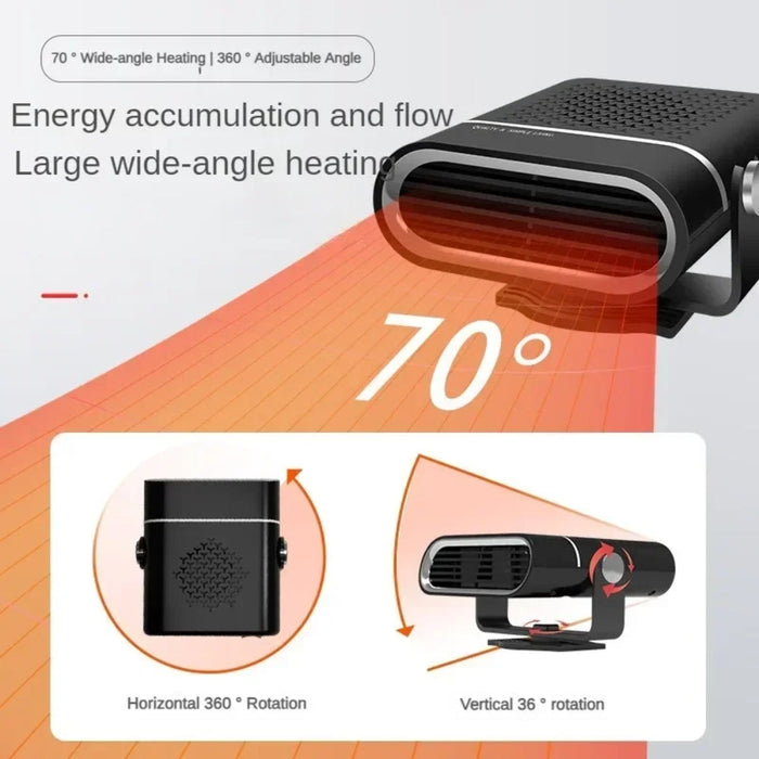 HeatFlow Pro - Portable Car Heater Defroster