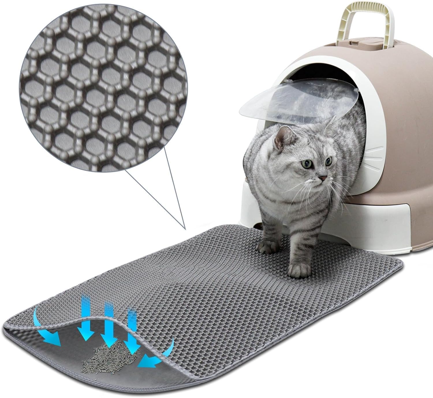 LitterLock - Anti-Tracking Cat Litter Mat