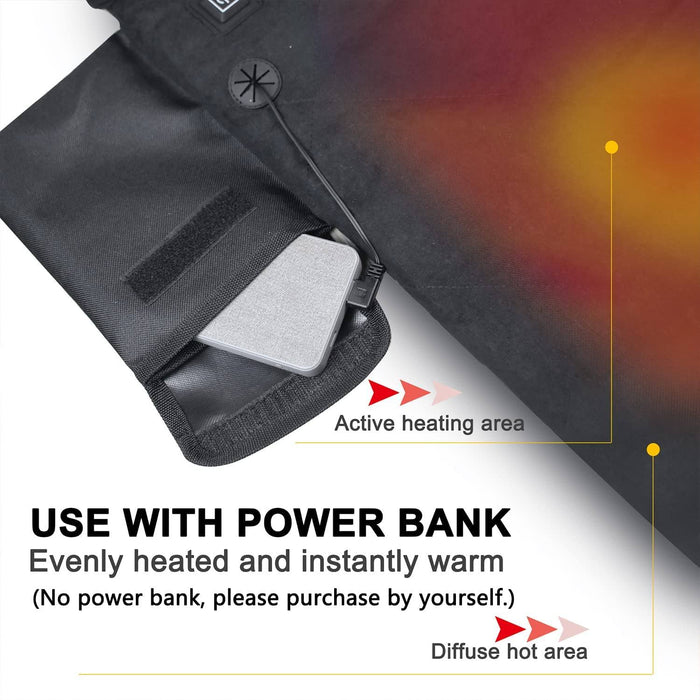 HeatZone - Portable Heated Seat Cushion