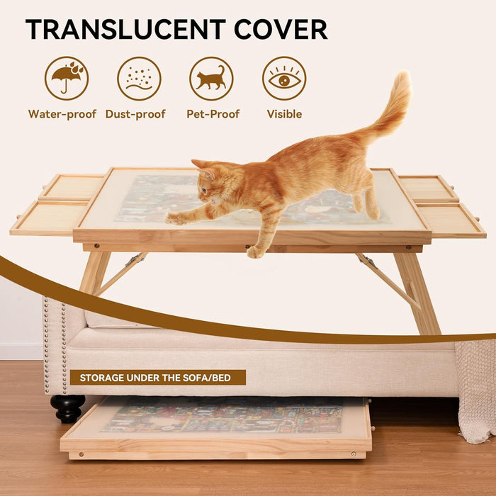 PuzzleFlex – Foldable Puzzle Table