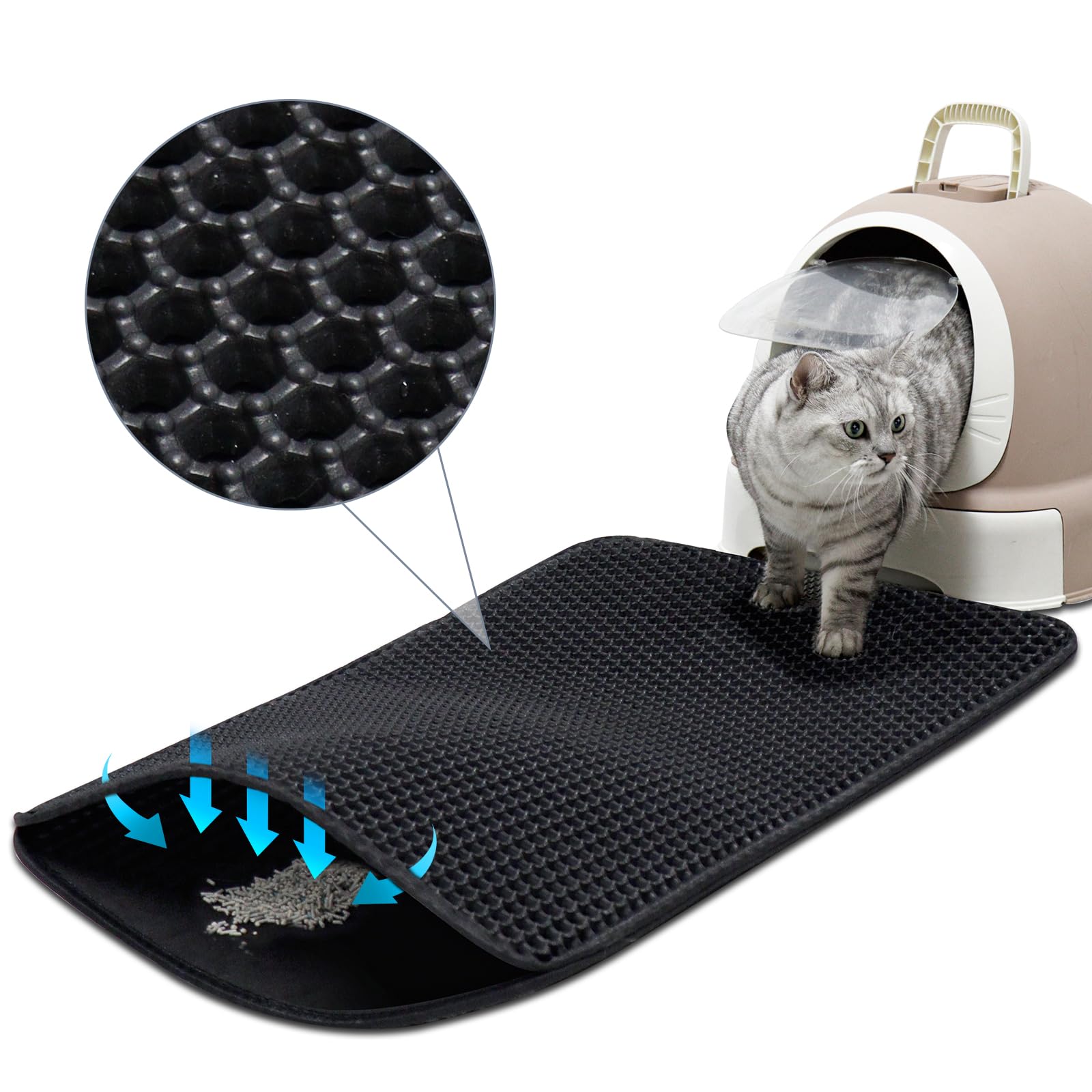 LitterLock - Anti-Tracking Cat Litter Mat