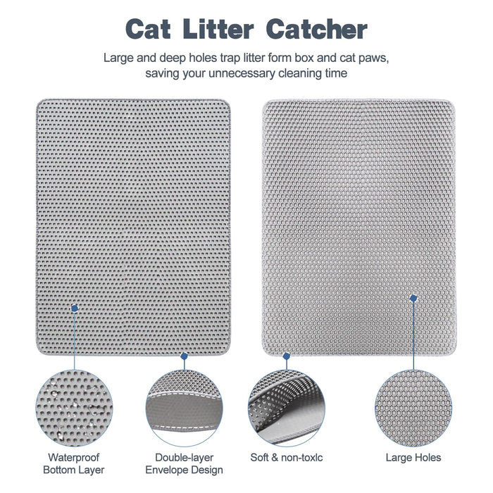 LitterLock - Anti-Tracking Cat Litter Mat