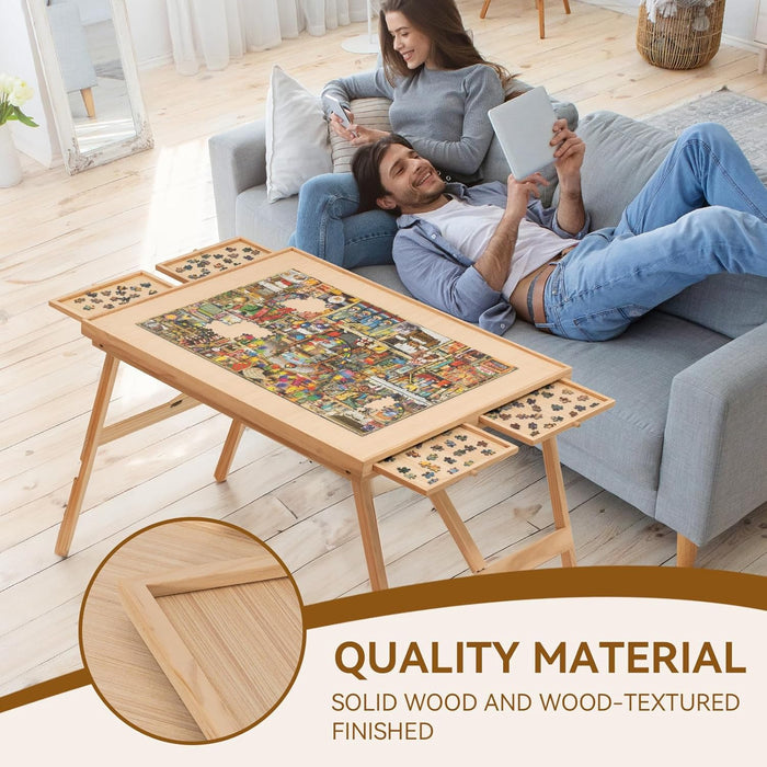 PuzzleFlex – Foldable Puzzle Table