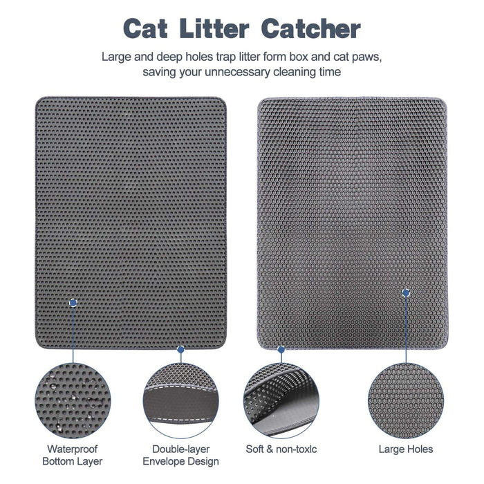 LitterLock - Anti-Tracking Cat Litter Mat