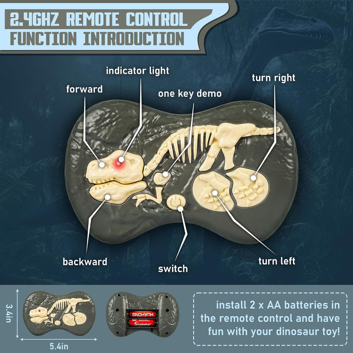 RaptorRush - Remote Control Dinosaur Toy