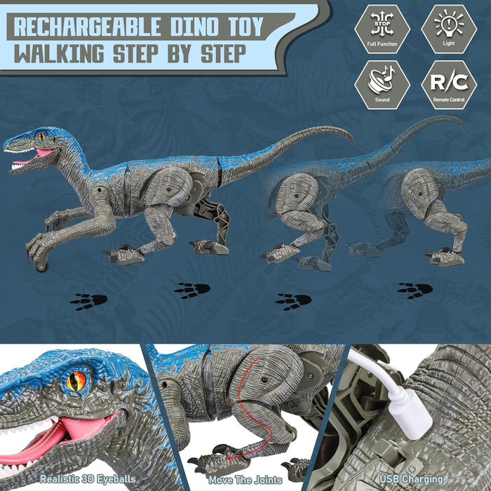 RaptorRush - Remote Control Dinosaur Toy