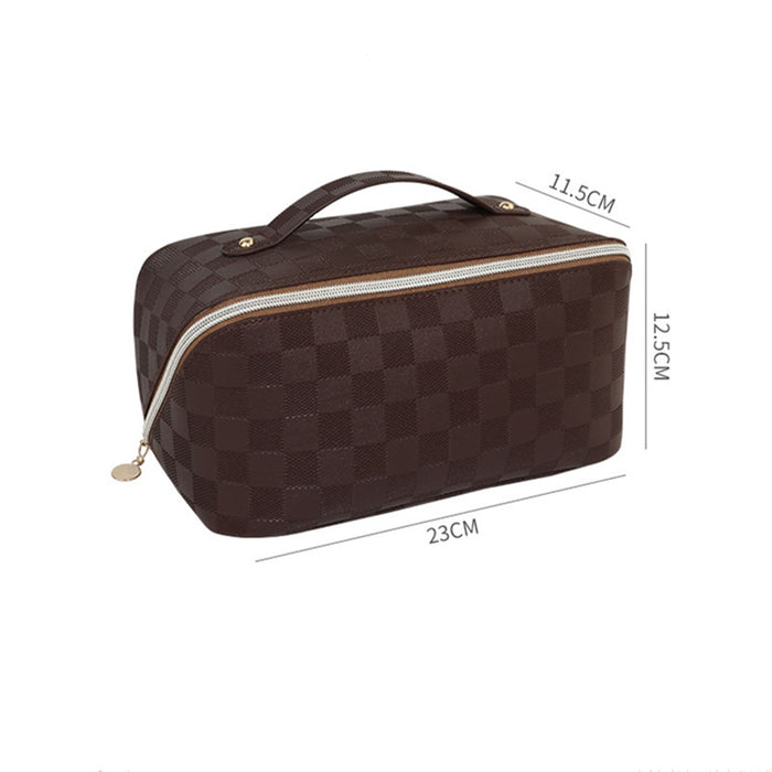 Checkerboard Beauty Bag