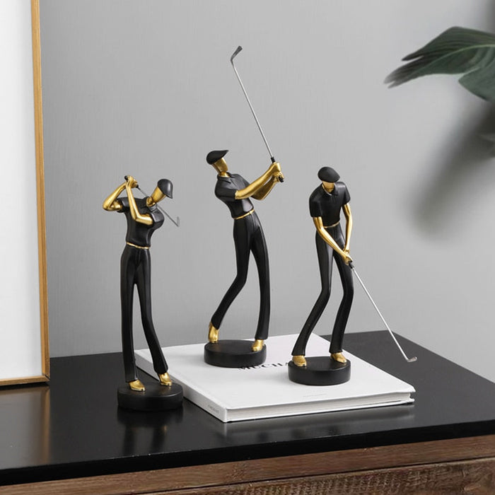 EliteSwing - Golfer Decorative Figurine