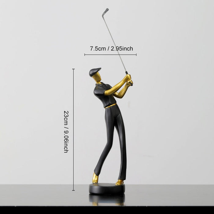 EliteSwing - Golfer Decorative Figurine