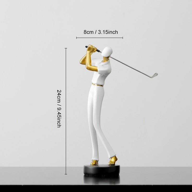 EliteSwing - Golfer Decorative Figurine