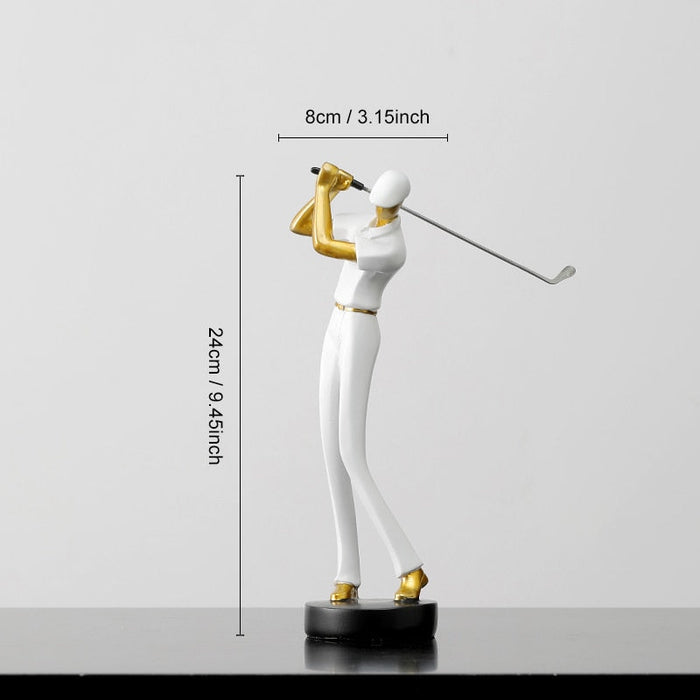 EliteSwing - Golfer Decorative Figurine