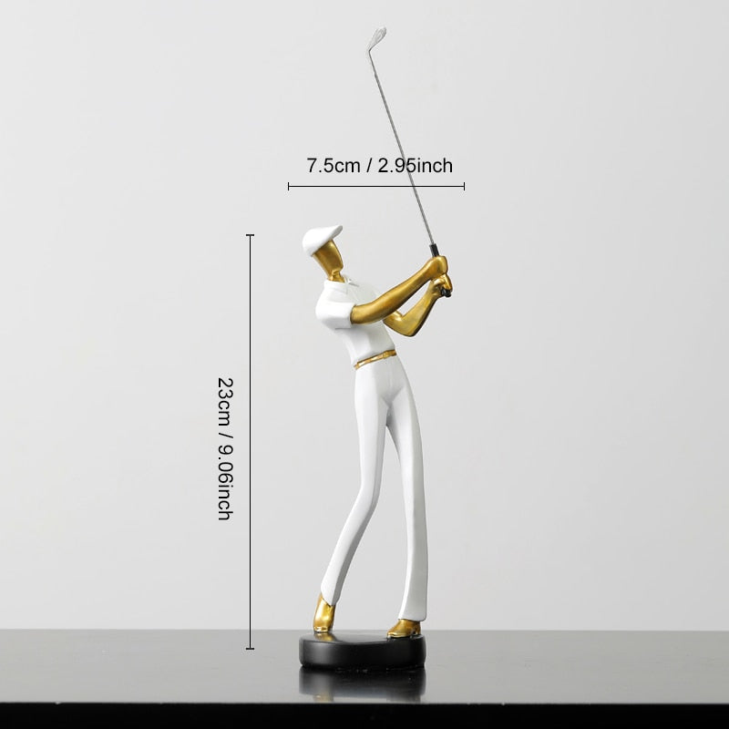 EliteSwing - Golfer Decorative Figurine