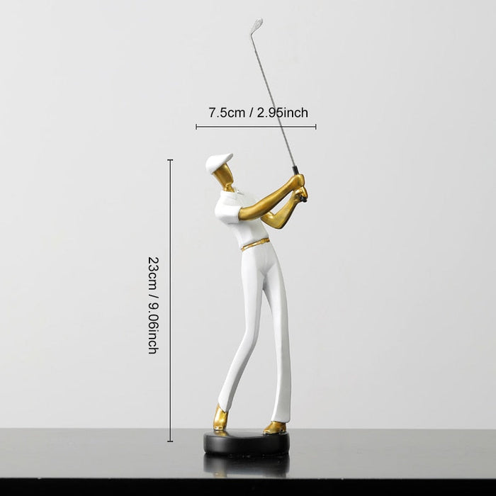 EliteSwing - Golfer Decorative Figurine