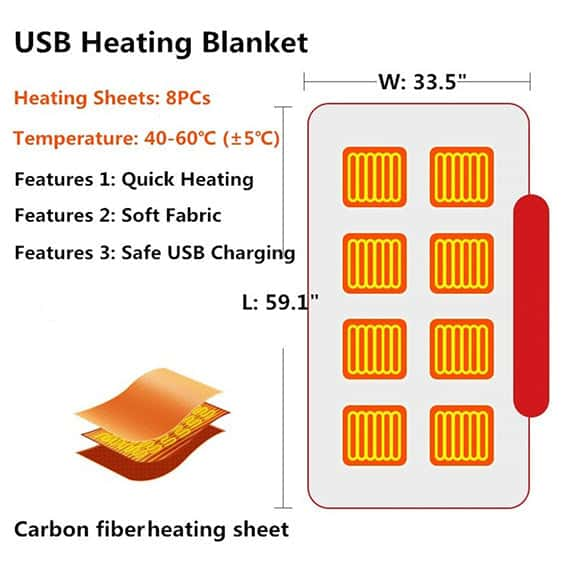 EverComfy Electric Heated Blanket