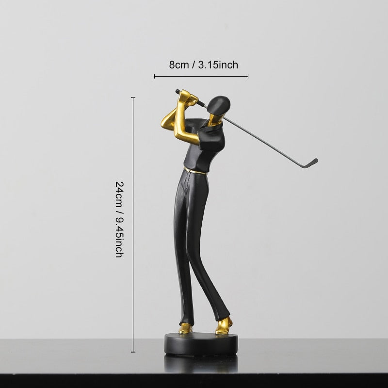 EliteSwing - Golfer Decorative Figurine