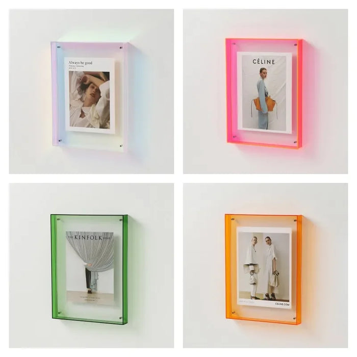 ClearView - Double-Sided Acrylic Photo Frame