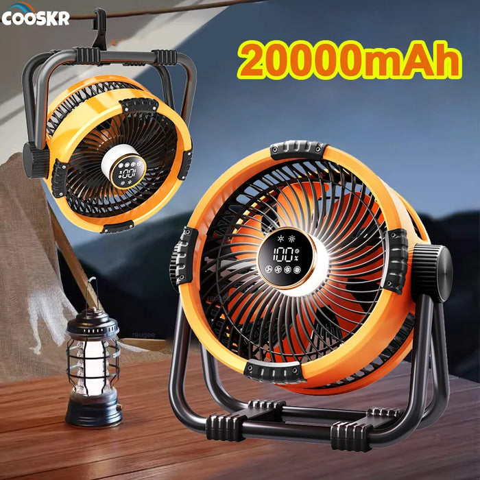 BreezeMax - Rechargeable Camping Fan