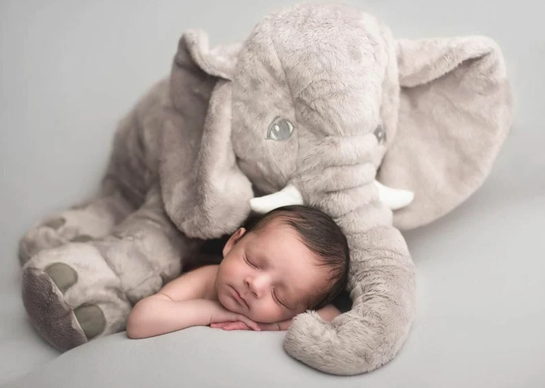 CuddlePals - Elephant Plush Pillow