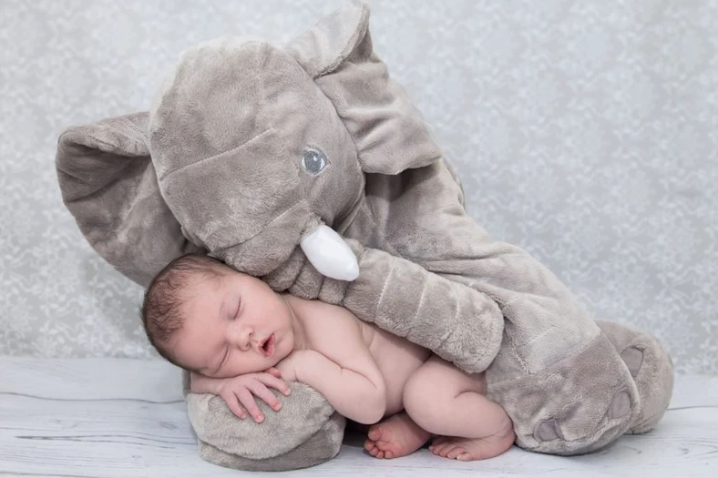 CuddlePals - Elephant Plush Pillow