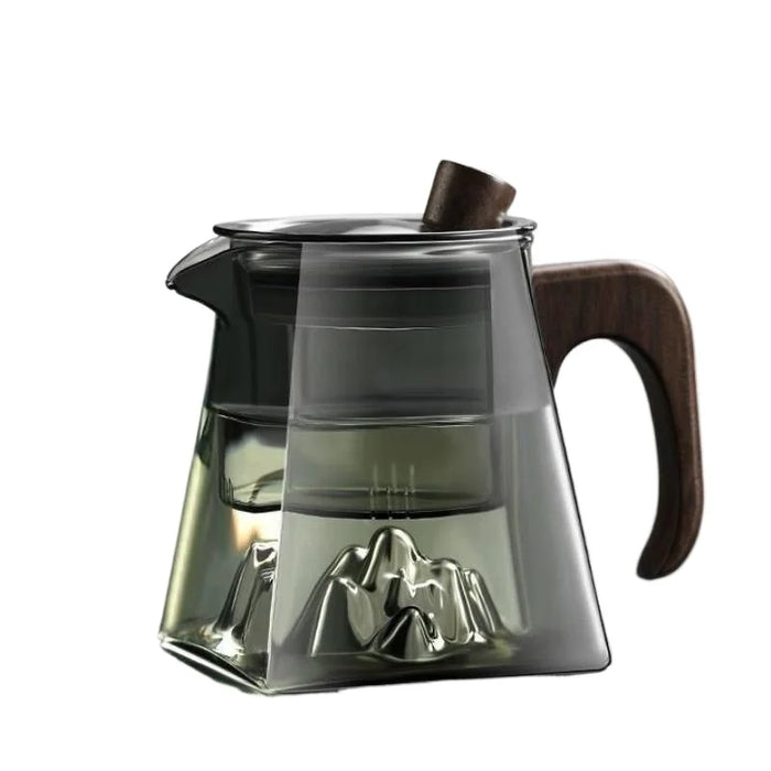 GlassBrew - Heat-Resistant Glass Teapot