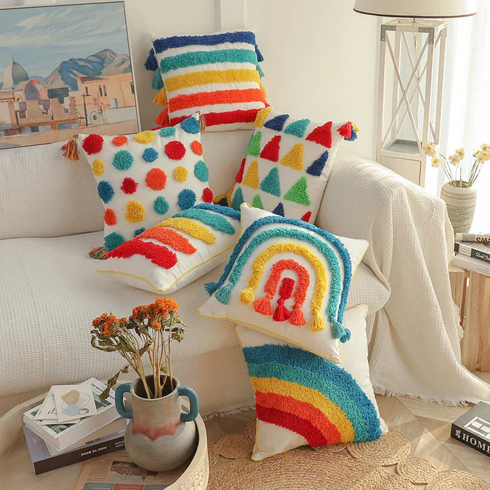 ColorBreeze - Rainbow Pillow Covers