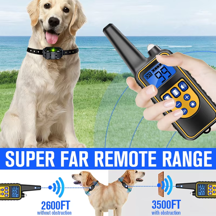 PawCoach - Waterproof Remote Dog Training Collar