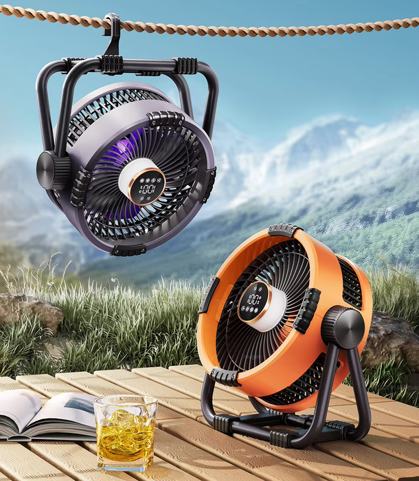 BreezeMax - Rechargeable Camping Fan