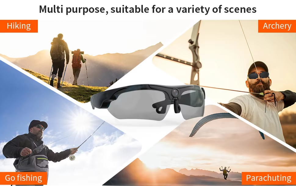 VisionCapture - Camera Sunglasses with Video Recorder