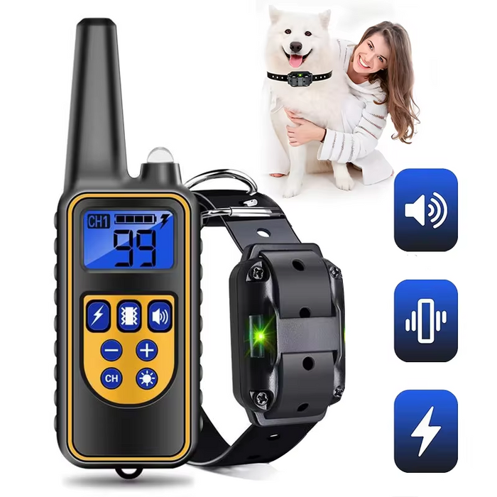 PawCoach - Waterproof Remote Dog Training Collar