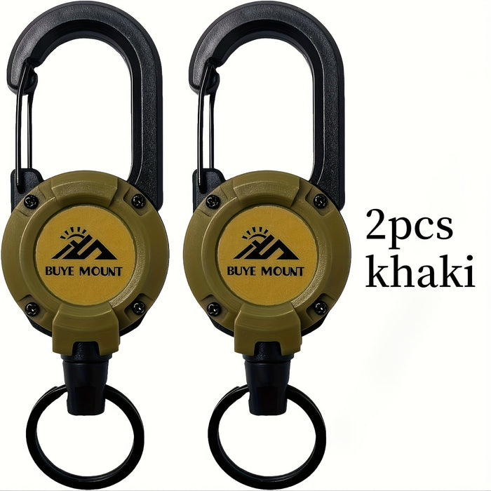 GearLock - Retractable Carabiner Keychain