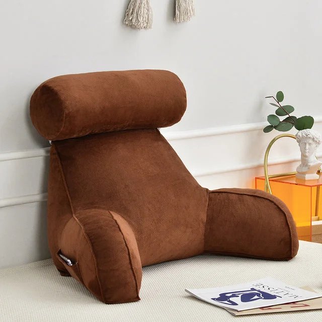 SnugNest – Backrest Pillow with Headrest