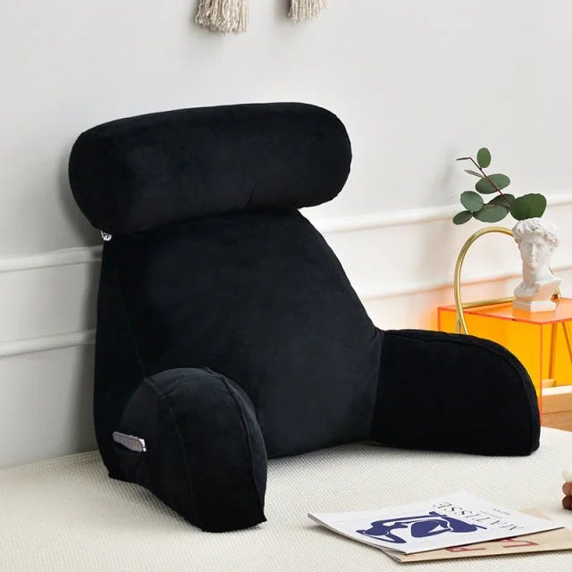 SnugNest – Backrest Pillow with Headrest