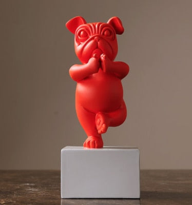 PawNamaste - French Bulldog Yoga Statue