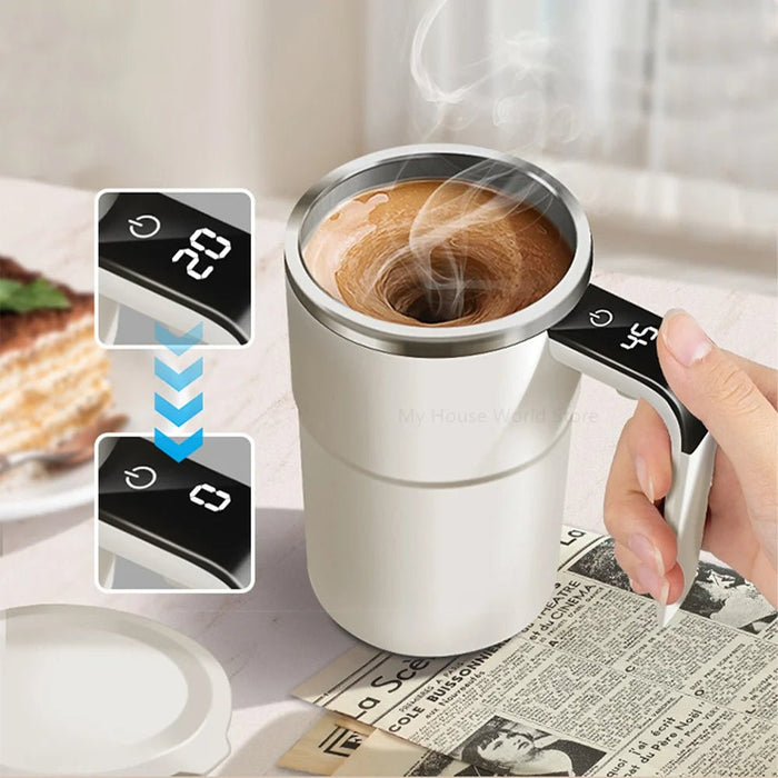 Velocity Mug - Rechargeable Self-Stirring Coffee Mug