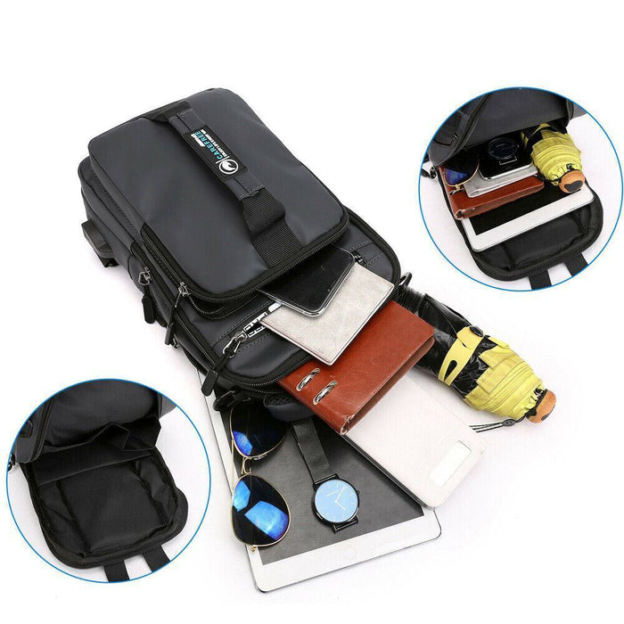 Men's Cross Body Anti-Theft Bag