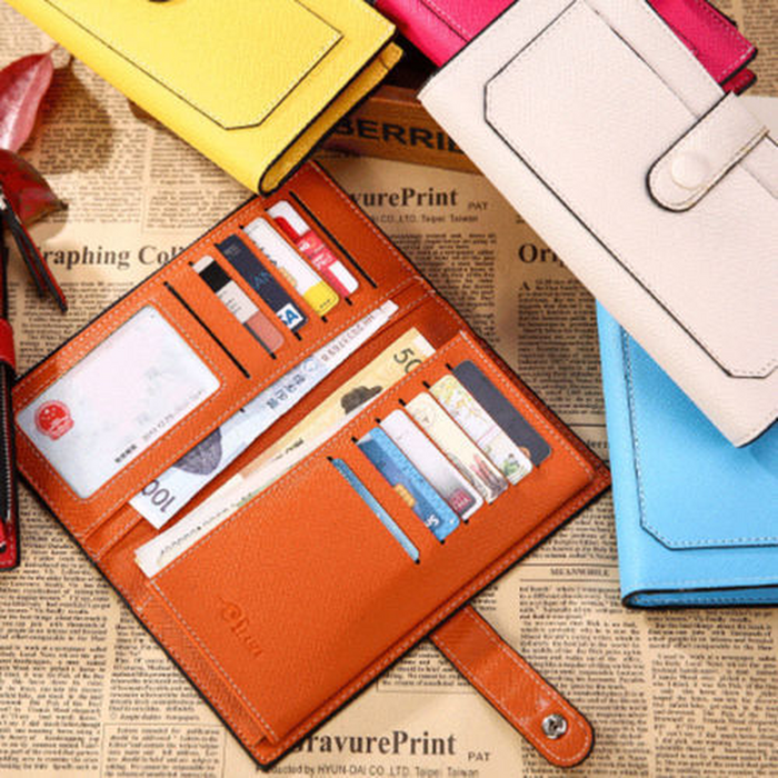 Classic Leather Wallet for Women