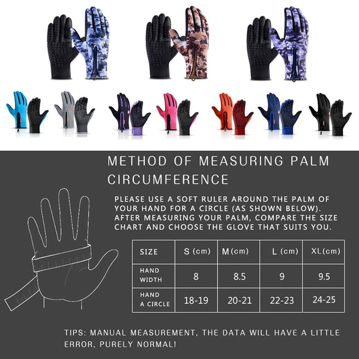 GlacierTouch - Winter Touchscreen Gloves