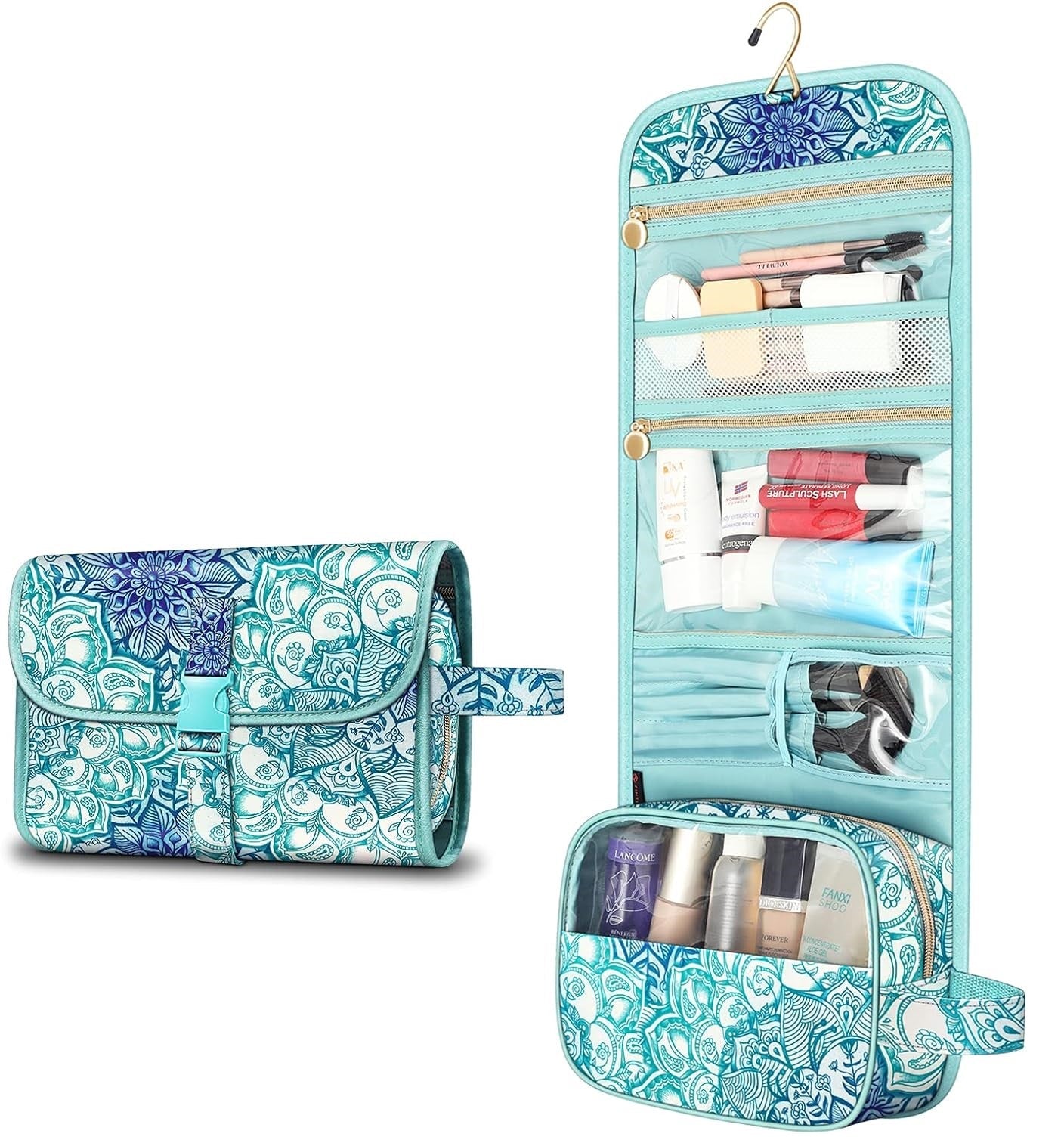 Hanging Makeup Organizer Pouch