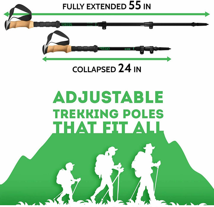 Aluminum Hiking Poles Bundle