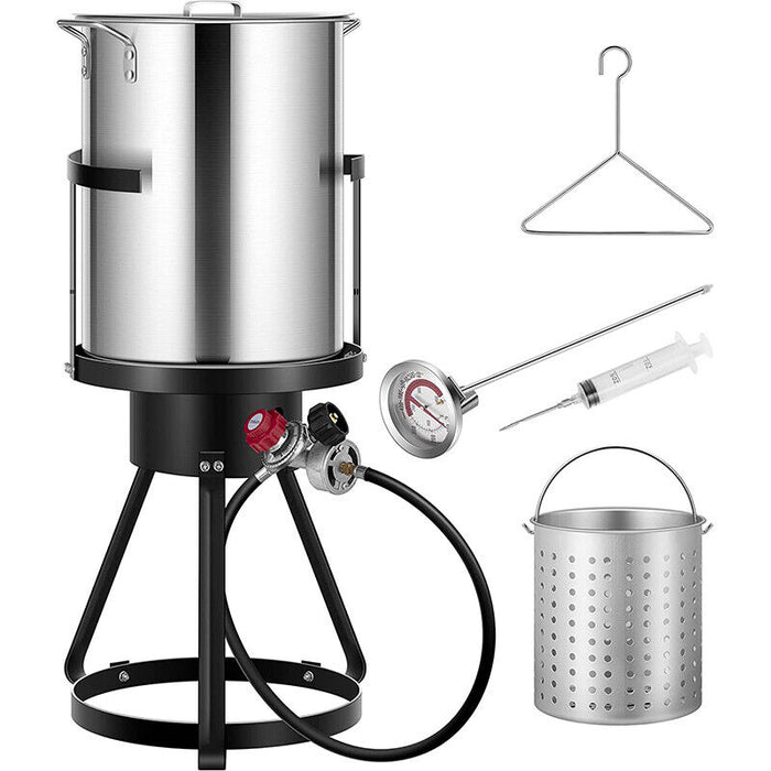 30qt Propane Gas Turkey Deep Fryer