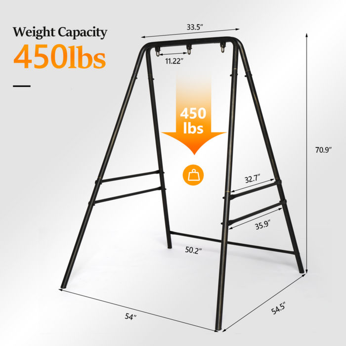 Iron Hammock Chair Stand