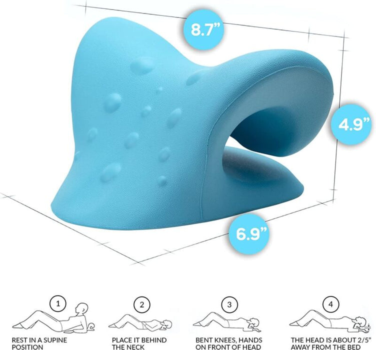 Cervical Neck Pillow Traction Device